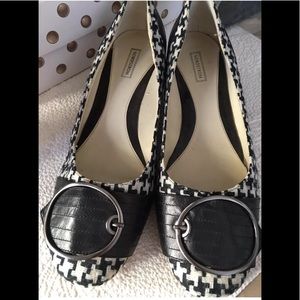 Nordstrom Houndstooth Pumps Shoes Size 10W